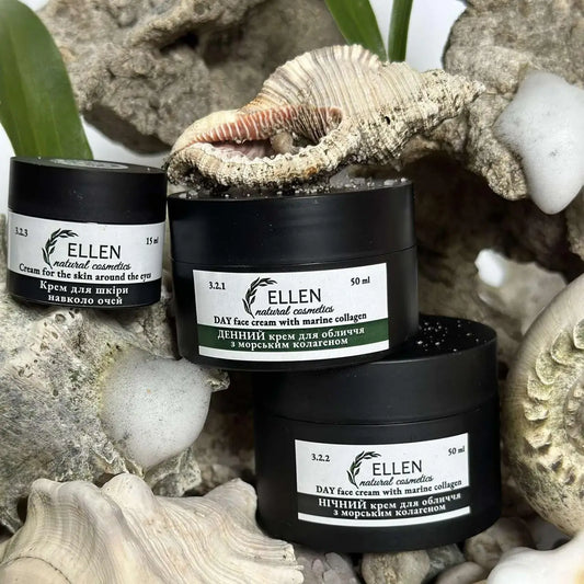 Крем нічний 50мл, з морським колагеном, для обличчя